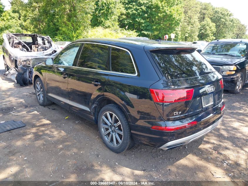 2017 Audi Q7 3.0T Premium VIN: WA1LAAF78HD040135 Lot: 39668947