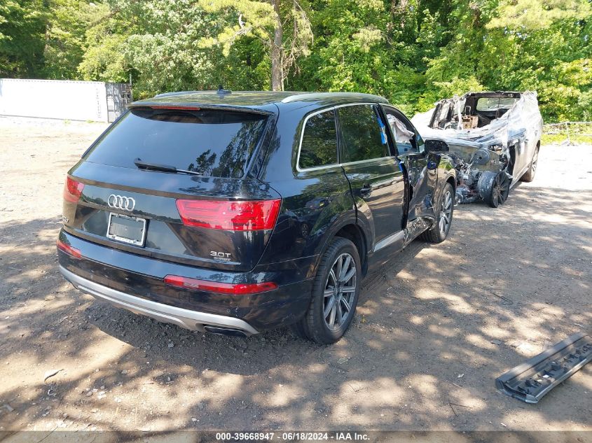 2017 Audi Q7 3.0T Premium VIN: WA1LAAF78HD040135 Lot: 39668947