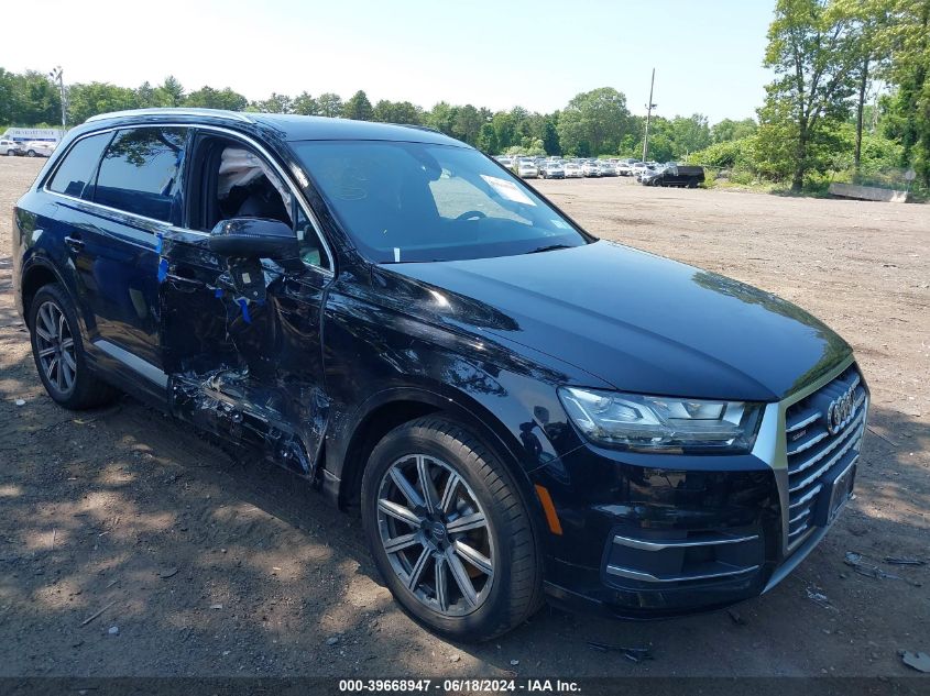 2017 Audi Q7 3.0T Premium VIN: WA1LAAF78HD040135 Lot: 39668947