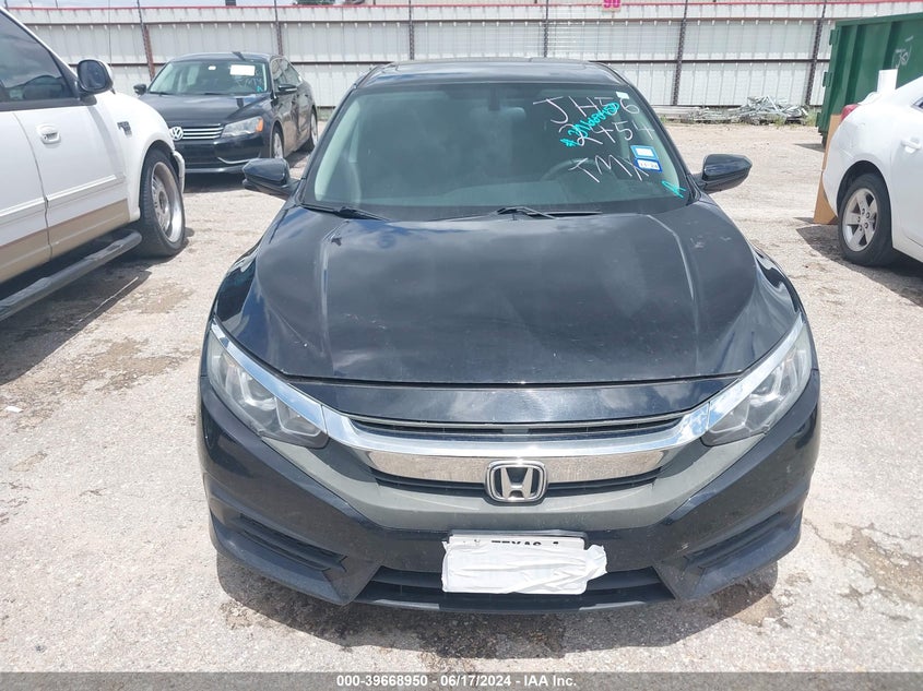 2018 HONDA CIVIC EX - 2HGFC2F78JH562454