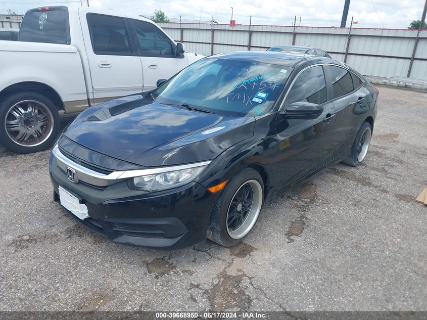 2018 HONDA CIVIC EX - 2HGFC2F78JH562454