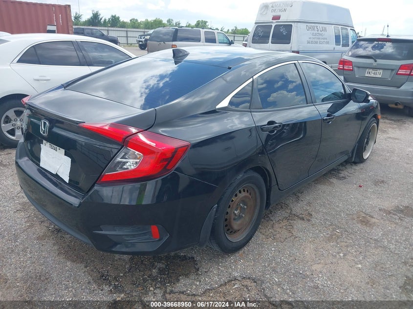 2018 HONDA CIVIC EX - 2HGFC2F78JH562454