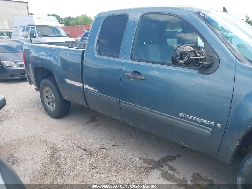 2009 GMC Sierra 1500 Sl VIN: 1GTEC19C29Z218742 Lot: 39668969