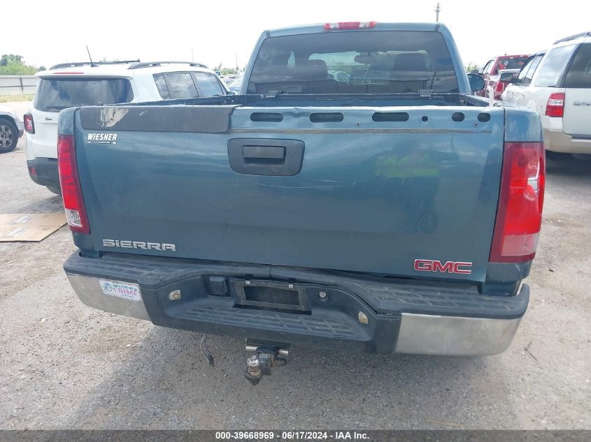 2009 GMC Sierra 1500 Sl VIN: 1GTEC19C29Z218742 Lot: 39668969