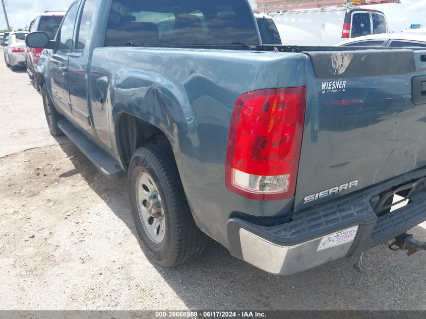 2009 GMC Sierra 1500 Sl VIN: 1GTEC19C29Z218742 Lot: 39668969