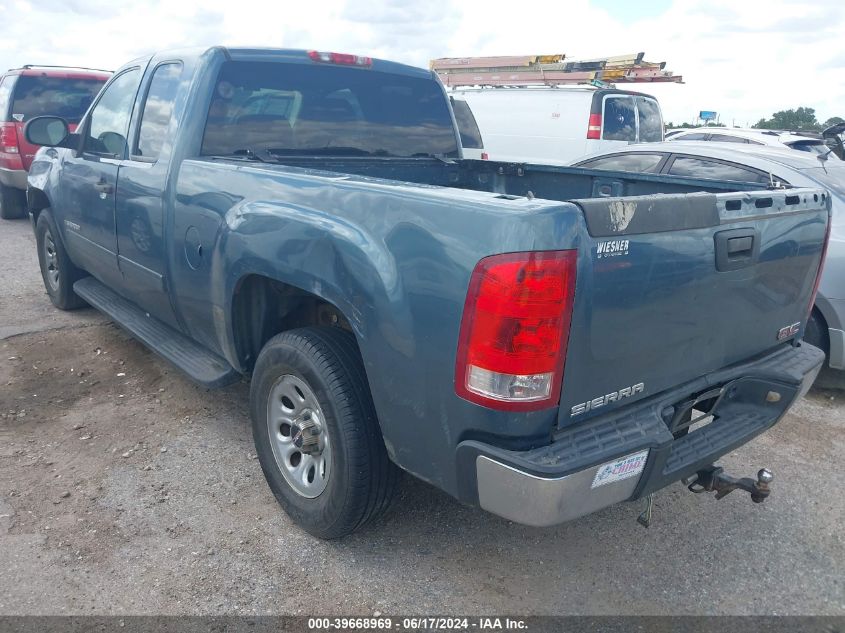 2009 GMC Sierra 1500 Sl VIN: 1GTEC19C29Z218742 Lot: 39668969