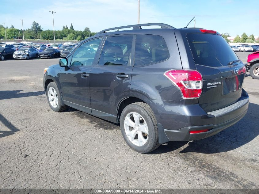 2014 Subaru Forester 2.5I Premium VIN: JF2SJAEC8EH555190 Lot: 39669000