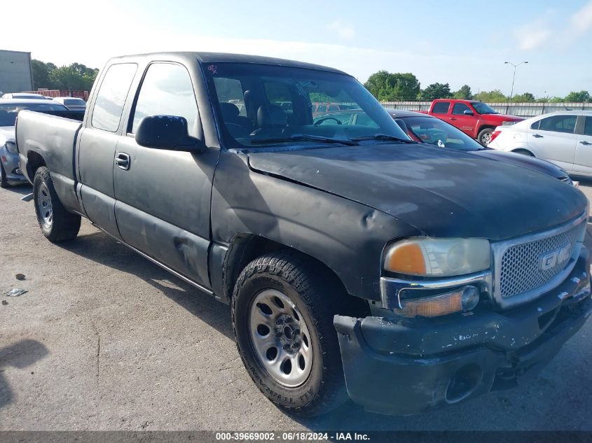 2005 GMC Sierra 1500 Work Truck VIN: 1GTEC19X95Z213177 Lot: 39669002