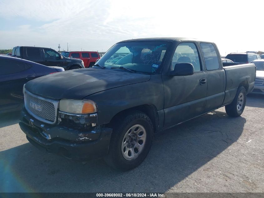 2005 GMC Sierra 1500 Work Truck VIN: 1GTEC19X95Z213177 Lot: 39669002