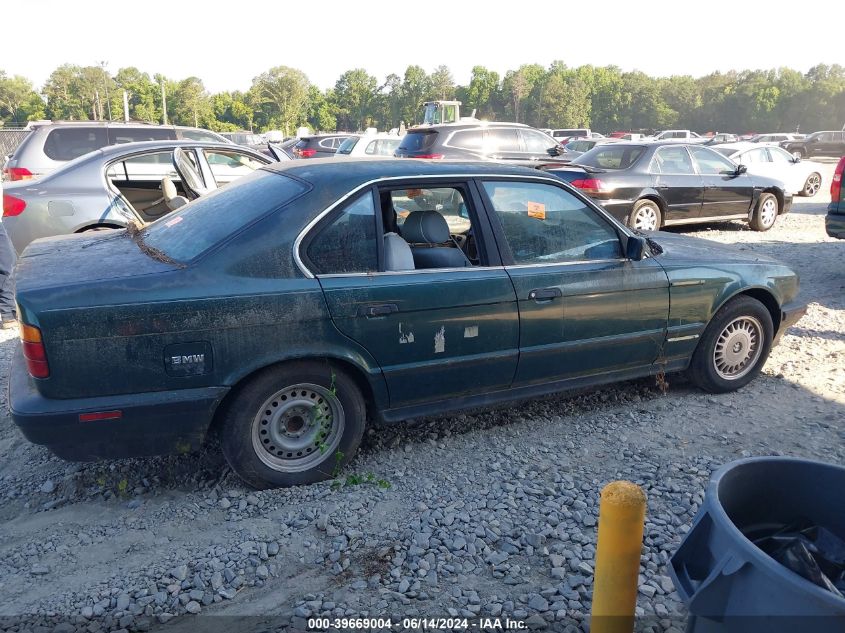 1993 BMW 525 I Automatic VIN: WBAHD6317PBJ91054 Lot: 39669004