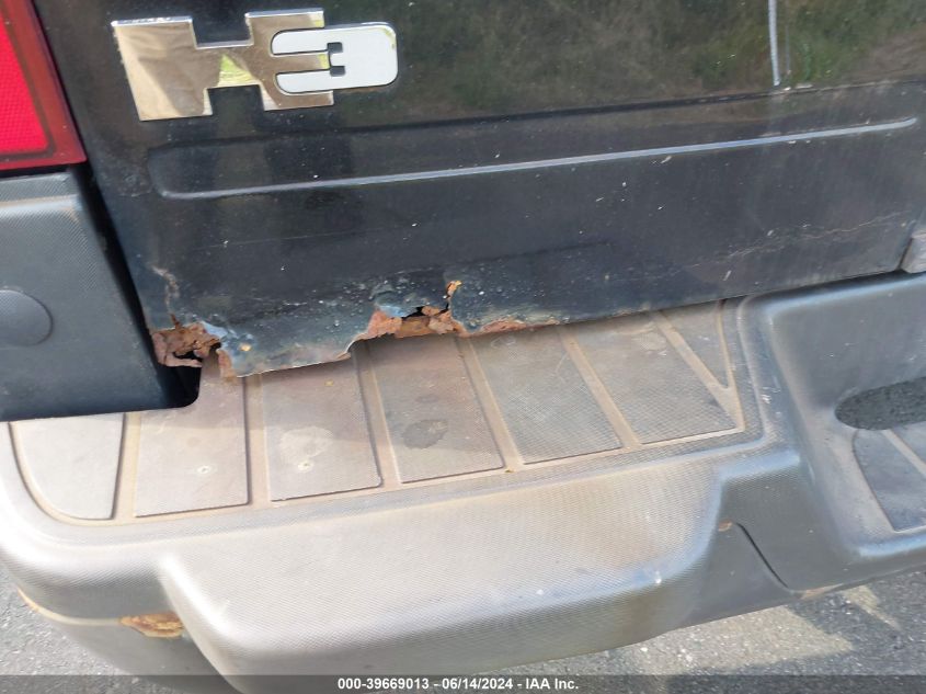 2007 Hummer H3 Suv VIN: 5GTDN13E078109790 Lot: 39669013