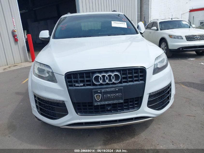 2015 Audi Q7 3.0T S Line Prestige VIN: WA1DGAFE8FD008882 Lot: 39669014