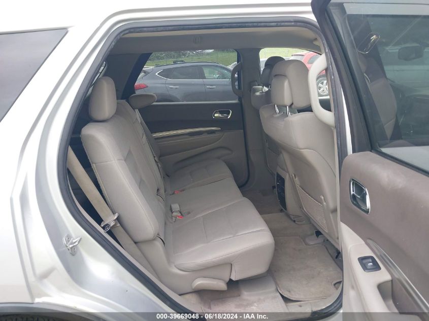 2011 Dodge Durango Express VIN: 1D4RE2GG5BC624243 Lot: 39669048