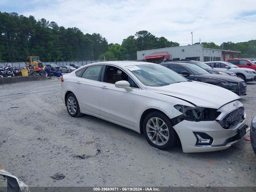 2019 Ford Fusion Energi Titanium VIN: 3FA6P0SU9KR161011 Lot: 39669071