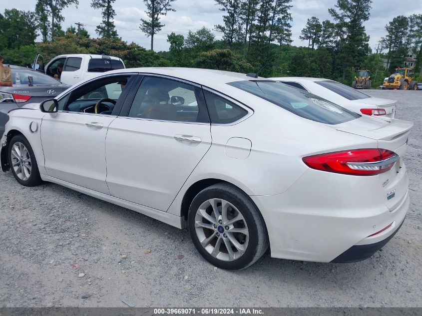 2019 Ford Fusion Energi Titanium VIN: 3FA6P0SU9KR161011 Lot: 39669071