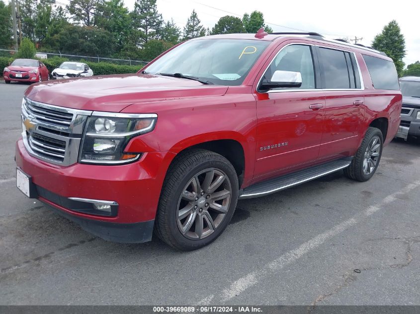 2015 Chevrolet Suburban 1500 Ltz VIN: 1GNSKKKC4FR680227 Lot: 39669089