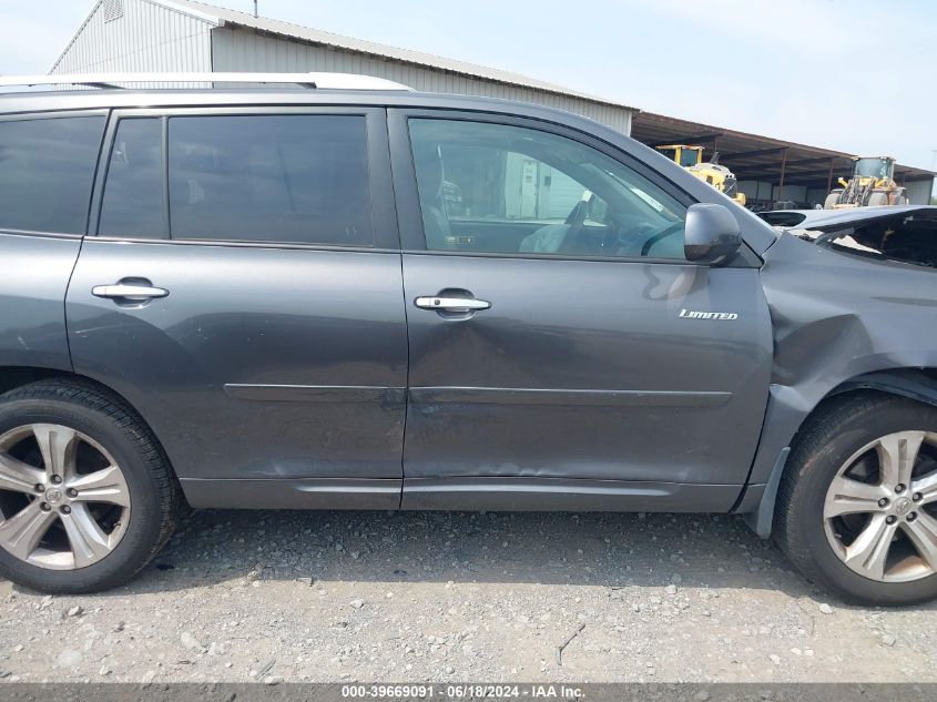 2009 Toyota Highlander Limited VIN: JTEES42A992112127 Lot: 39669091