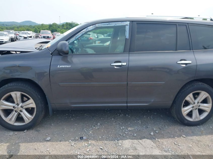 2009 Toyota Highlander Limited VIN: JTEES42A992112127 Lot: 39669091