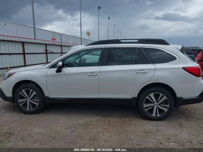 2019 Subaru Outback 2.5I Limited VIN: 4S4BSANC0K3396715 Lot: 39669108