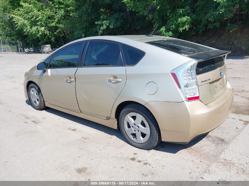 JTDKN3DUXA0078246 | 2010 TOYOTA PRIUS