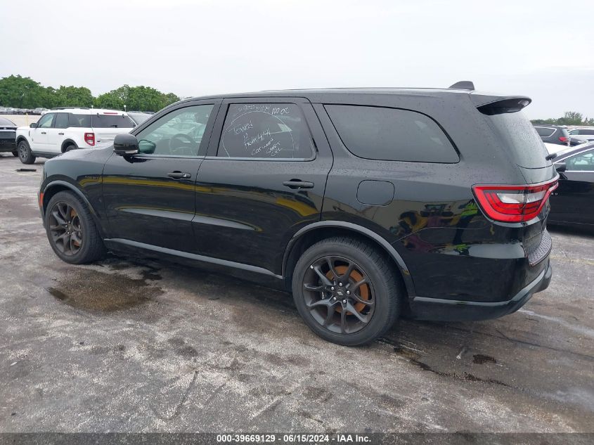 2022 Dodge Durango R/T VIN: 1C4SDJCT0NC217319 Lot: 39669129