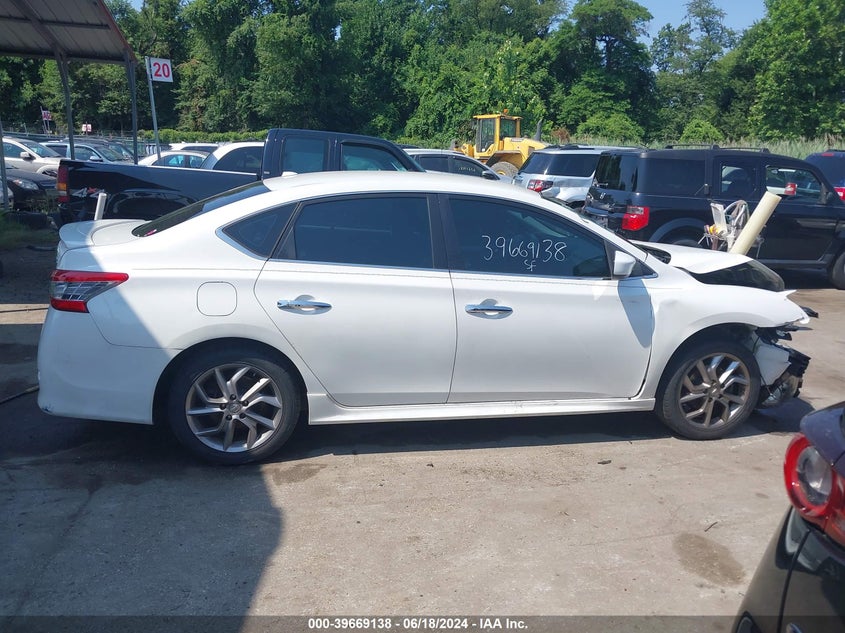 2014 Nissan Sentra Sr VIN: 3N1AB7AP5EL646358 Lot: 39669138