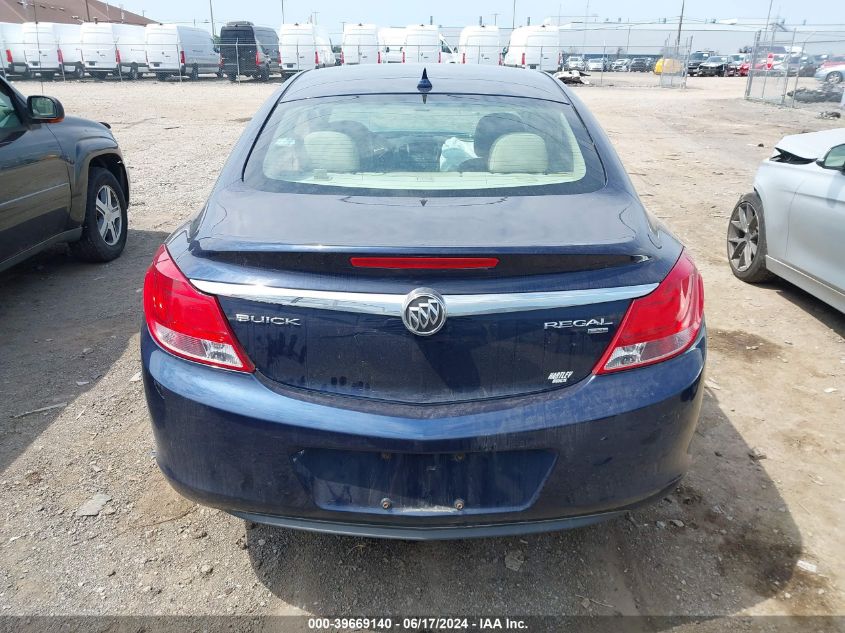 2011 Buick Regal Cxl Oshawa VIN: 2G4GN5EC0B9184991 Lot: 39669140