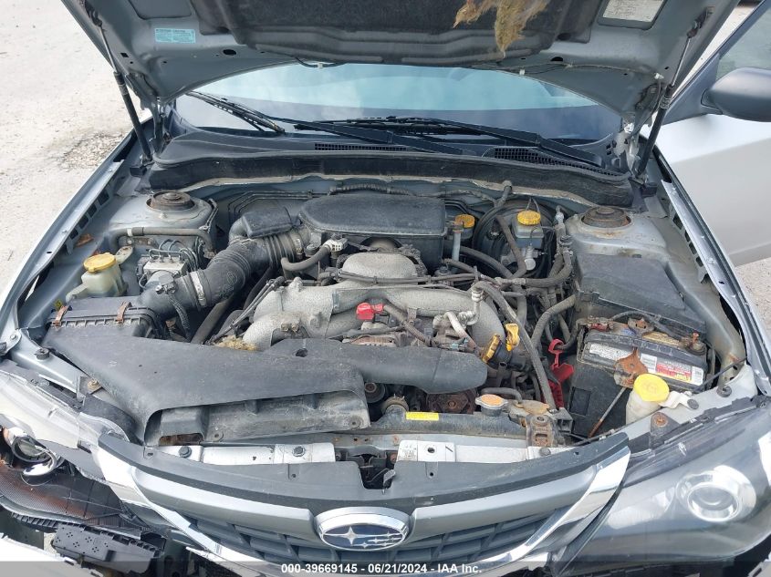 2008 Subaru Impreza 2.5I VIN: JF1GH61658G805496 Lot: 39669145