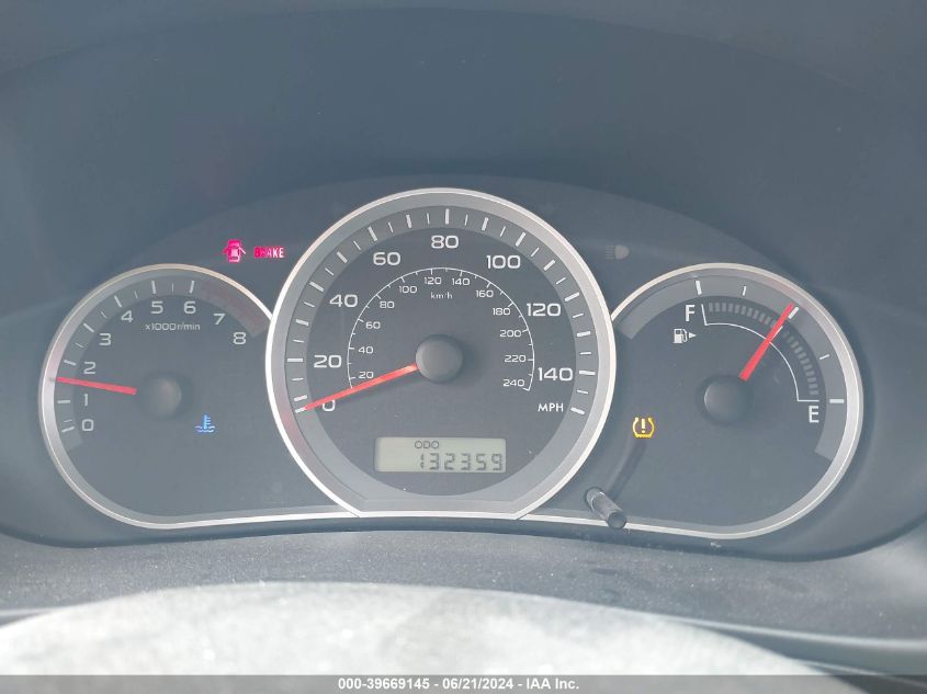 2008 Subaru Impreza 2.5I VIN: JF1GH61658G805496 Lot: 39669145