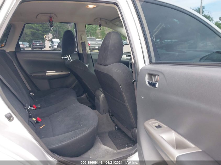 2008 Subaru Impreza 2.5I VIN: JF1GH61658G805496 Lot: 39669145