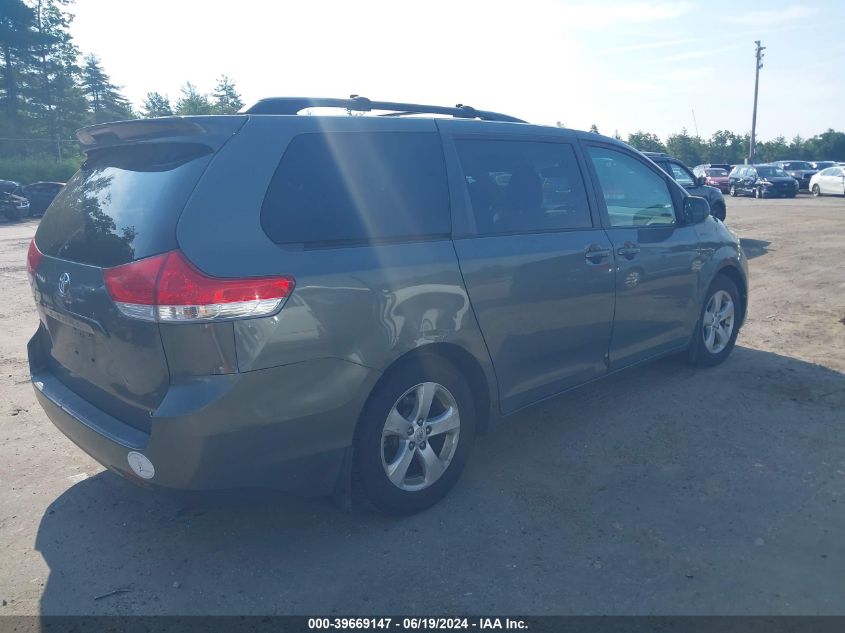 2011 Toyota Sienna Le V6 VIN: 5TDKK3DC1BS077923 Lot: 39669147