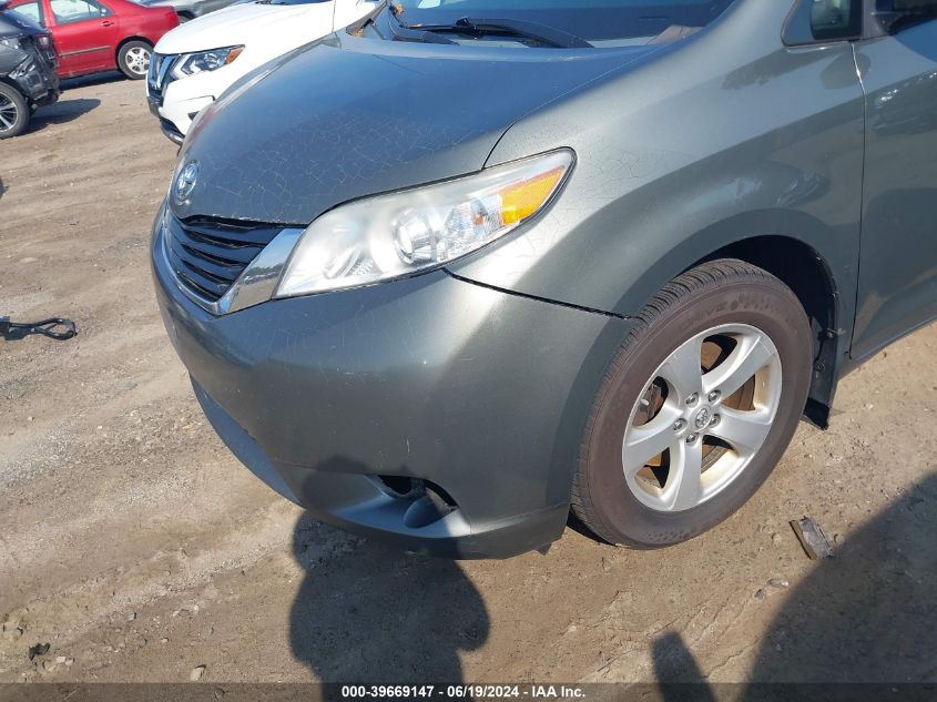 2011 Toyota Sienna Le V6 VIN: 5TDKK3DC1BS077923 Lot: 39669147