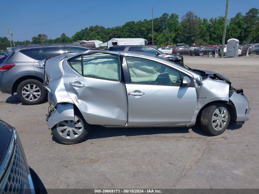 2012 Toyota Prius C Two VIN: JTDKDTB30C1024058 Lot: 39669171