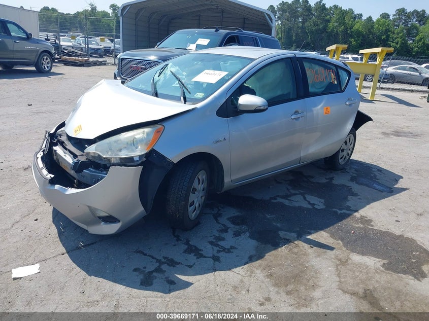 2012 Toyota Prius C Two VIN: JTDKDTB30C1024058 Lot: 39669171