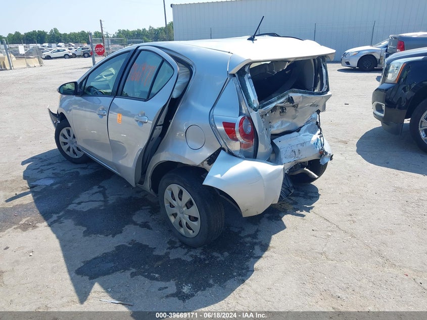 2012 Toyota Prius C Two VIN: JTDKDTB30C1024058 Lot: 39669171