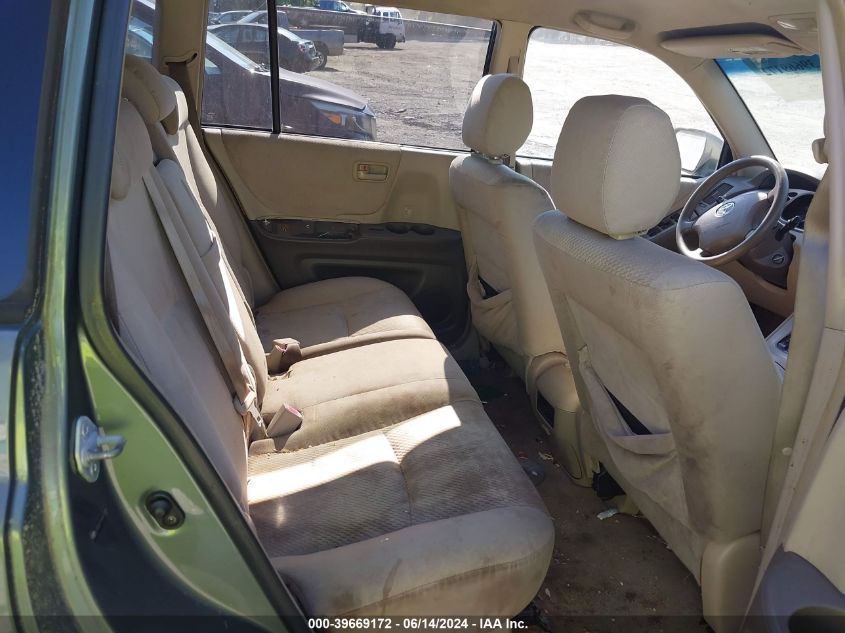 2006 Toyota Highlander VIN: JTEGD21A960134063 Lot: 39669172