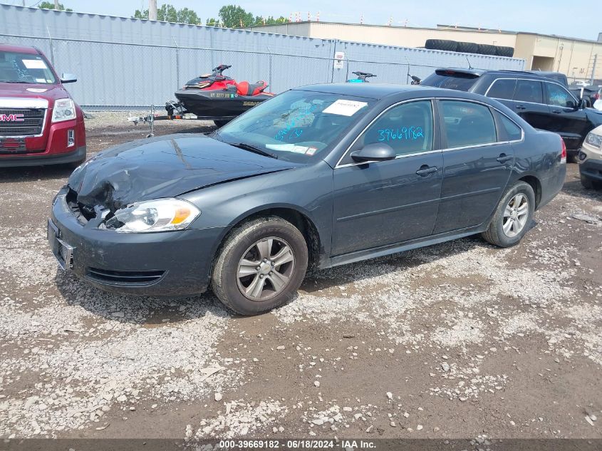 2016 Chevrolet Impala Limited Ls VIN: 2G1WA5E35G1164990 Lot: 39669182