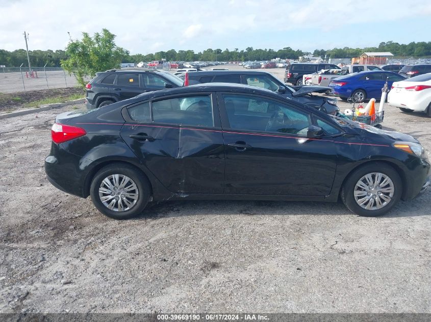 2016 Kia Forte Lx VIN: KNAFK4A61G5565706 Lot: 39669190