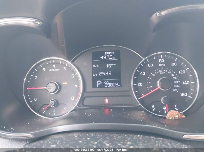 2016 Kia Forte Lx VIN: KNAFK4A61G5565706 Lot: 39669190