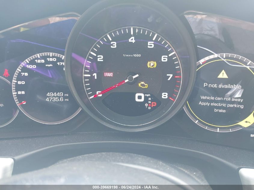 2017 Porsche Panamera 4S VIN: WP0AB2A79HL124218 Lot: 39669198