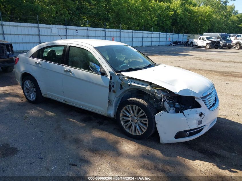 2012 Chrysler 200 Limited VIN: 1C3CCBCB3CN206227 Lot: 39669206