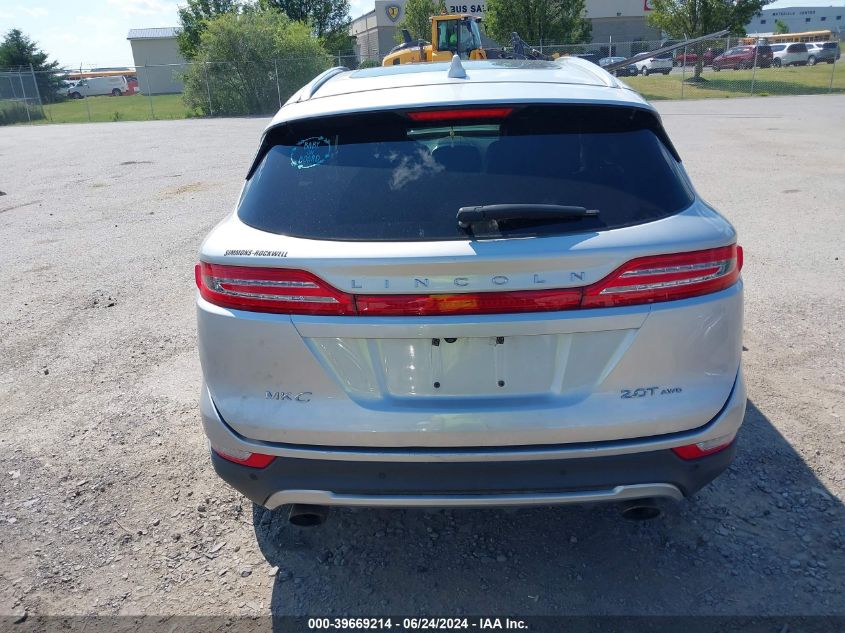 2018 Lincoln Mkc Select VIN: 5LMCJ2D96JUL11840 Lot: 39669214