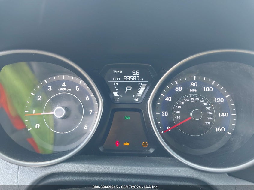 2013 Hyundai Elantra Gls VIN: 5NPDH4AE3DH320787 Lot: 39669215