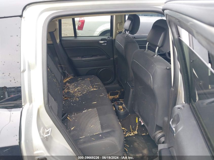 2014 Jeep Compass Sport VIN: 1C4NJCBA8ED545700 Lot: 39669226