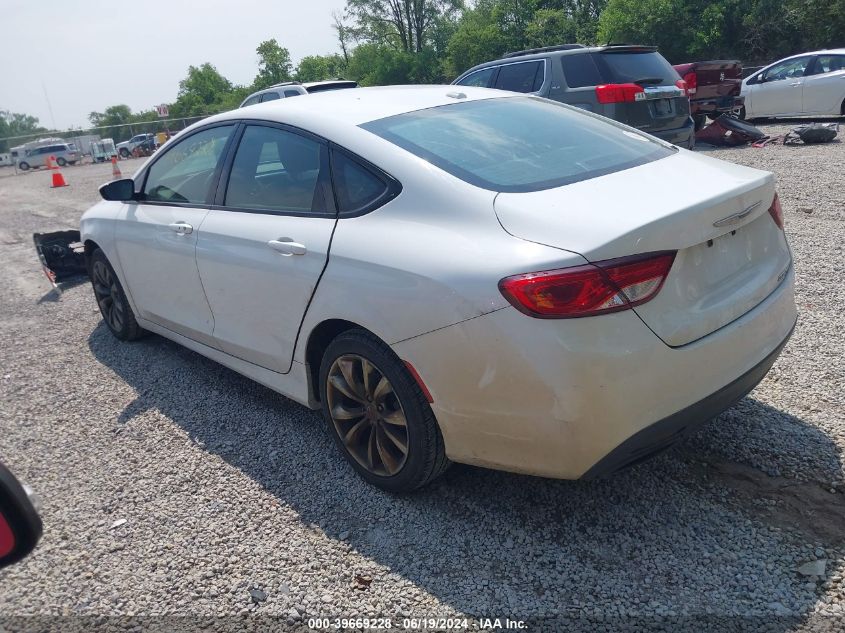 2015 Chrysler 200 S VIN: 1C3CCCBB5FN710029 Lot: 39669228