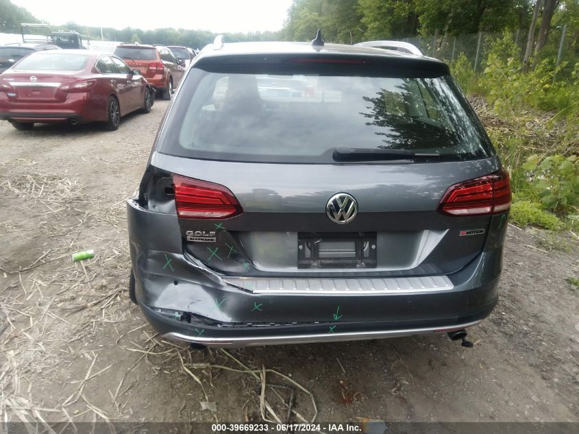 2019 Volkswagen Golf Alltrack S/Se/Sel VIN: 3VWH17AU6KM520436 Lot: 39669233