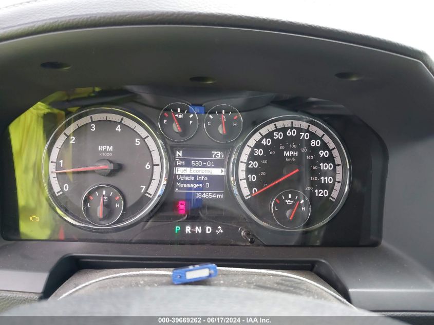 2012 Ram 1500 Laramie VIN: 1C6RD7NT3CS257838 Lot: 39669262