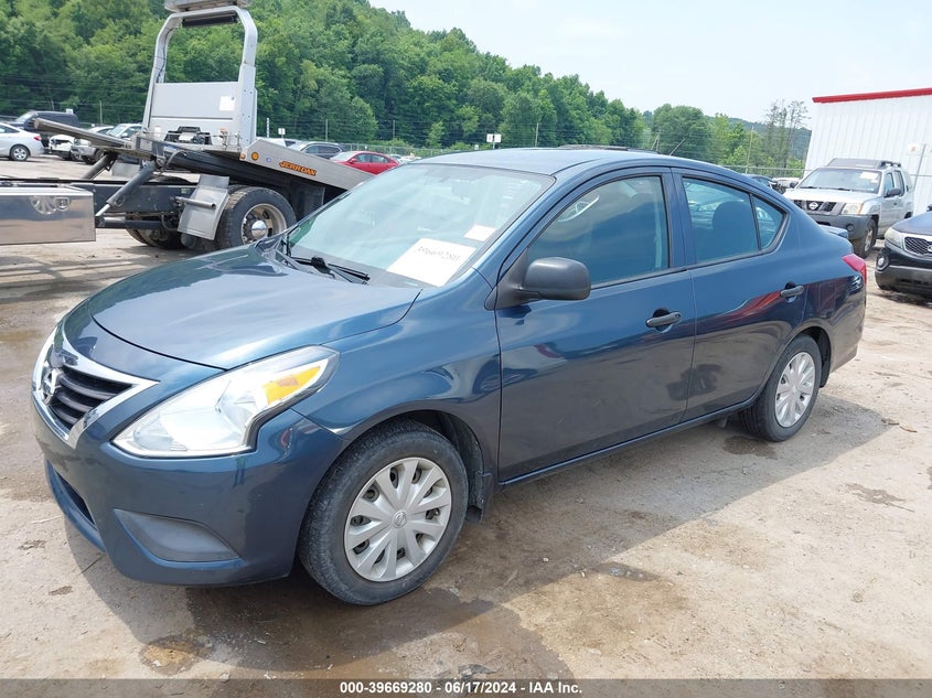 Vin: 3n1cn7ap1fl938994, lot: 40155846, nissan versa 1.6 s+ 20152