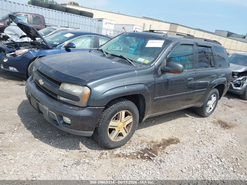 2005 Chevrolet Trailblazer Lt VIN: 1GNDT13SX52241384 Lot: 39669314