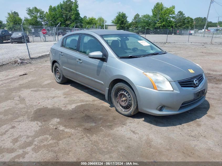 3N1AB6AP4CL738410 | 2012 NISSAN SENTRA